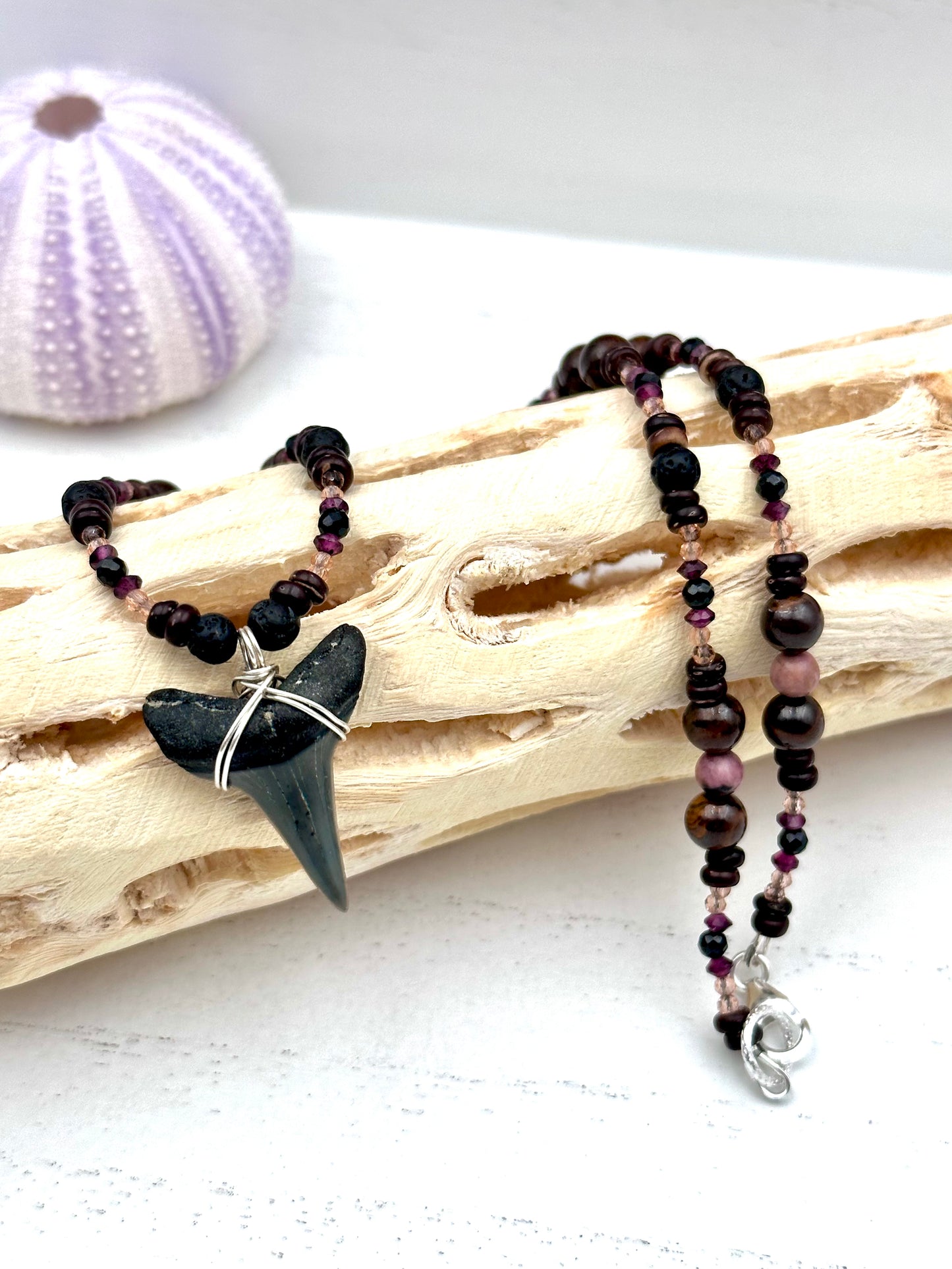 Gemstone Collection Mako Necklace