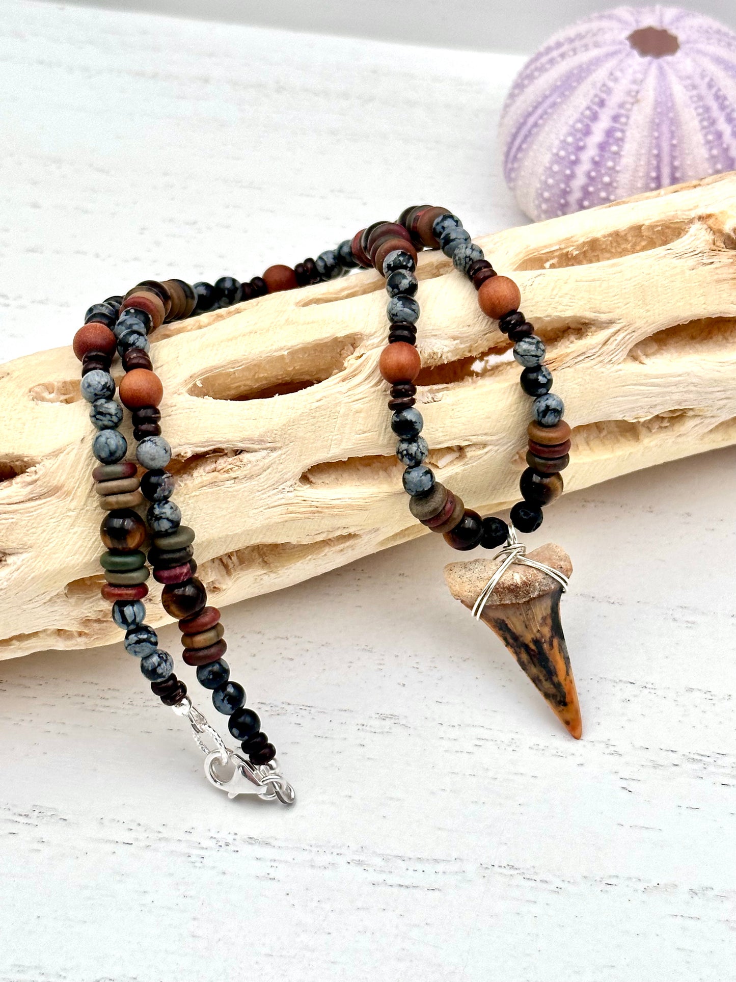 Gemstone Collection Mako Necklace