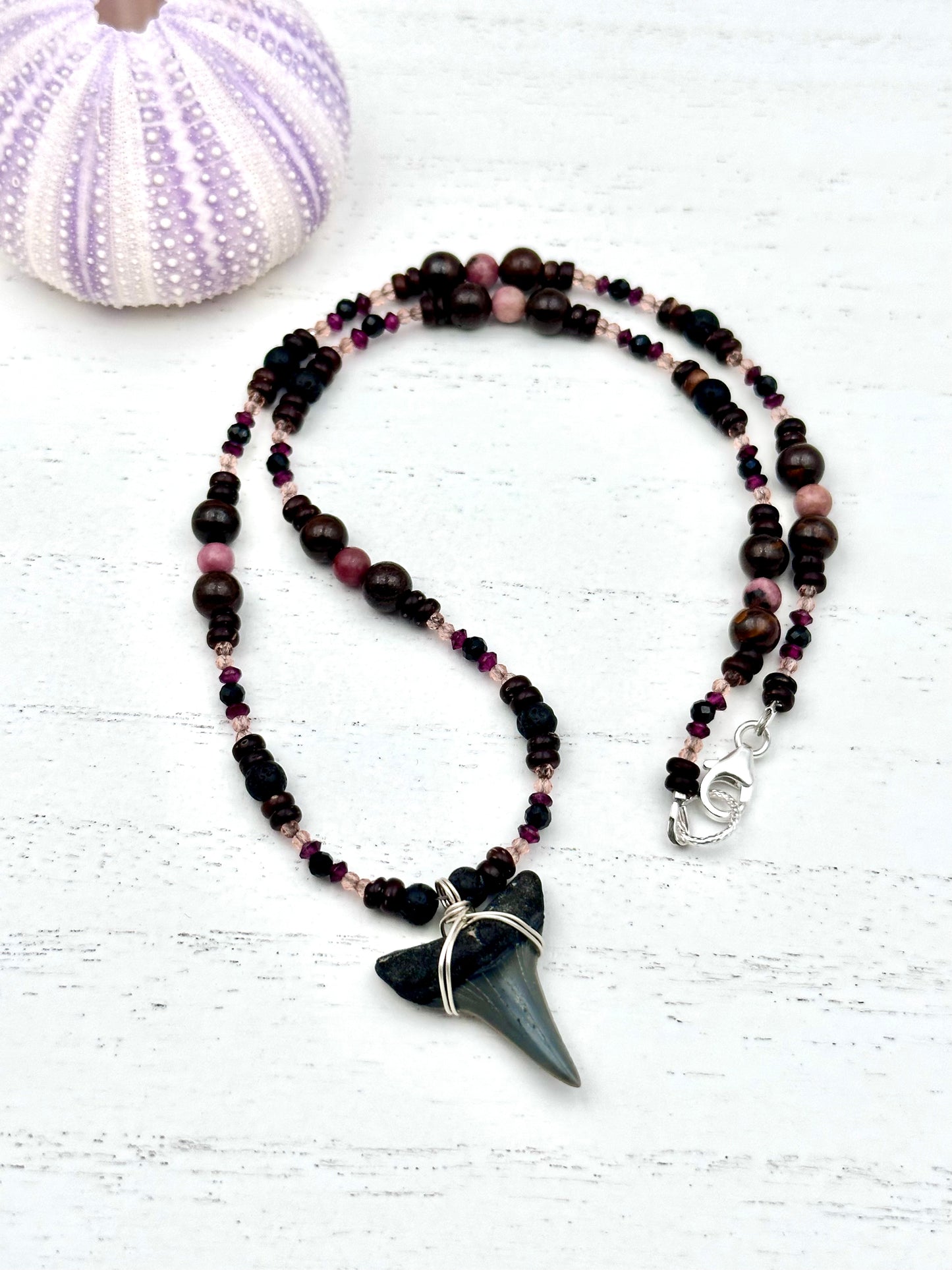 Gemstone Collection Mako Necklace