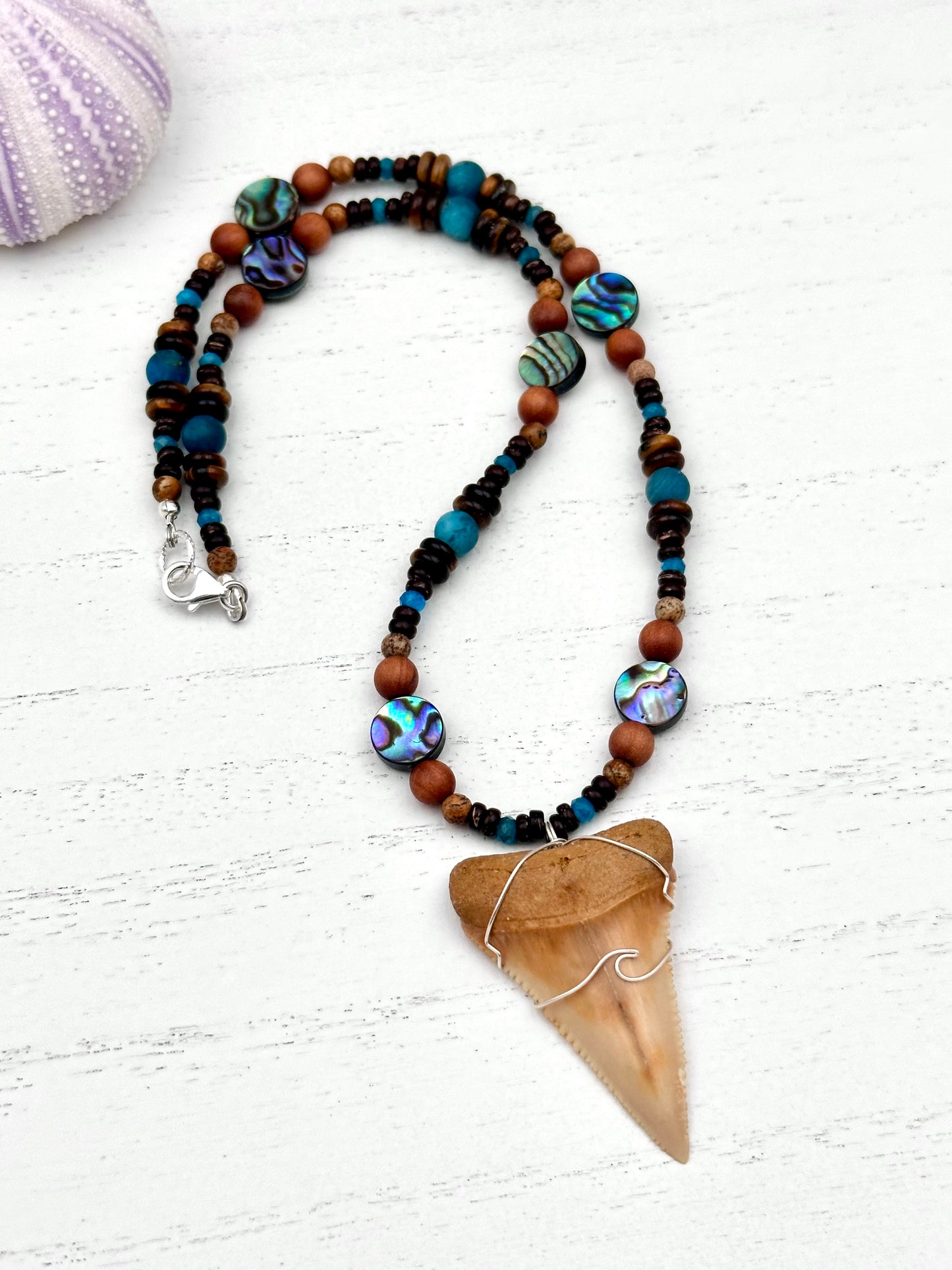 Gemstone Collection Great White Necklace