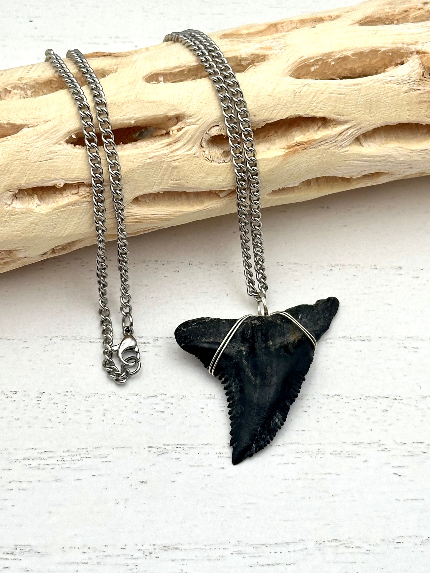 Megalodon + Snaggletooth Statement Pendants