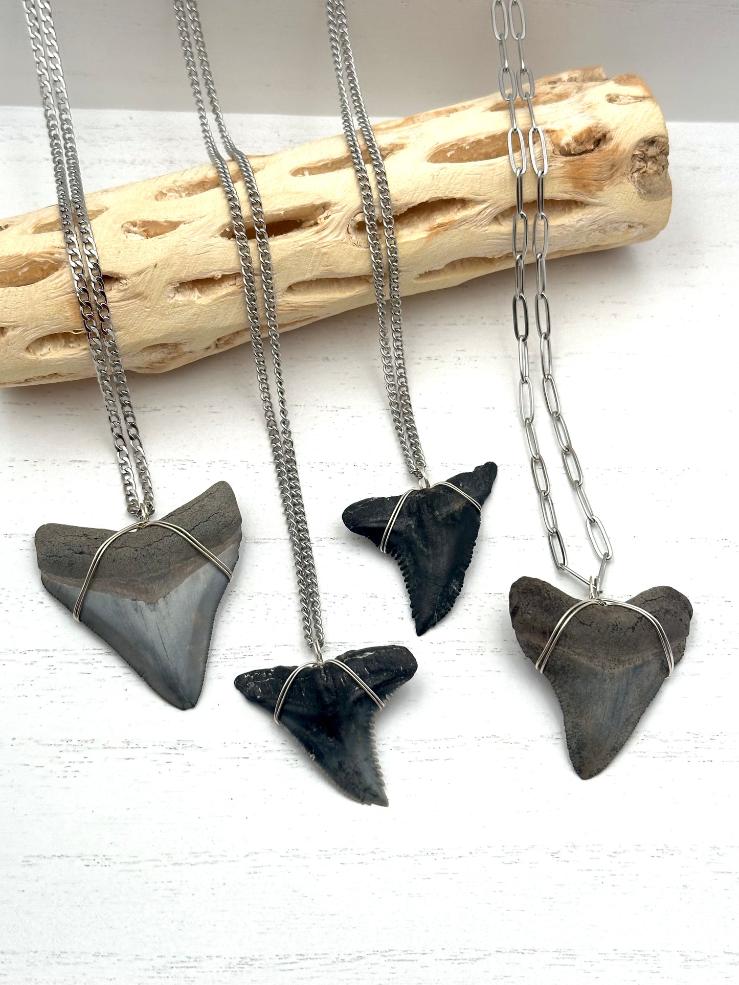 Megalodon + Snaggletooth Statement Pendants