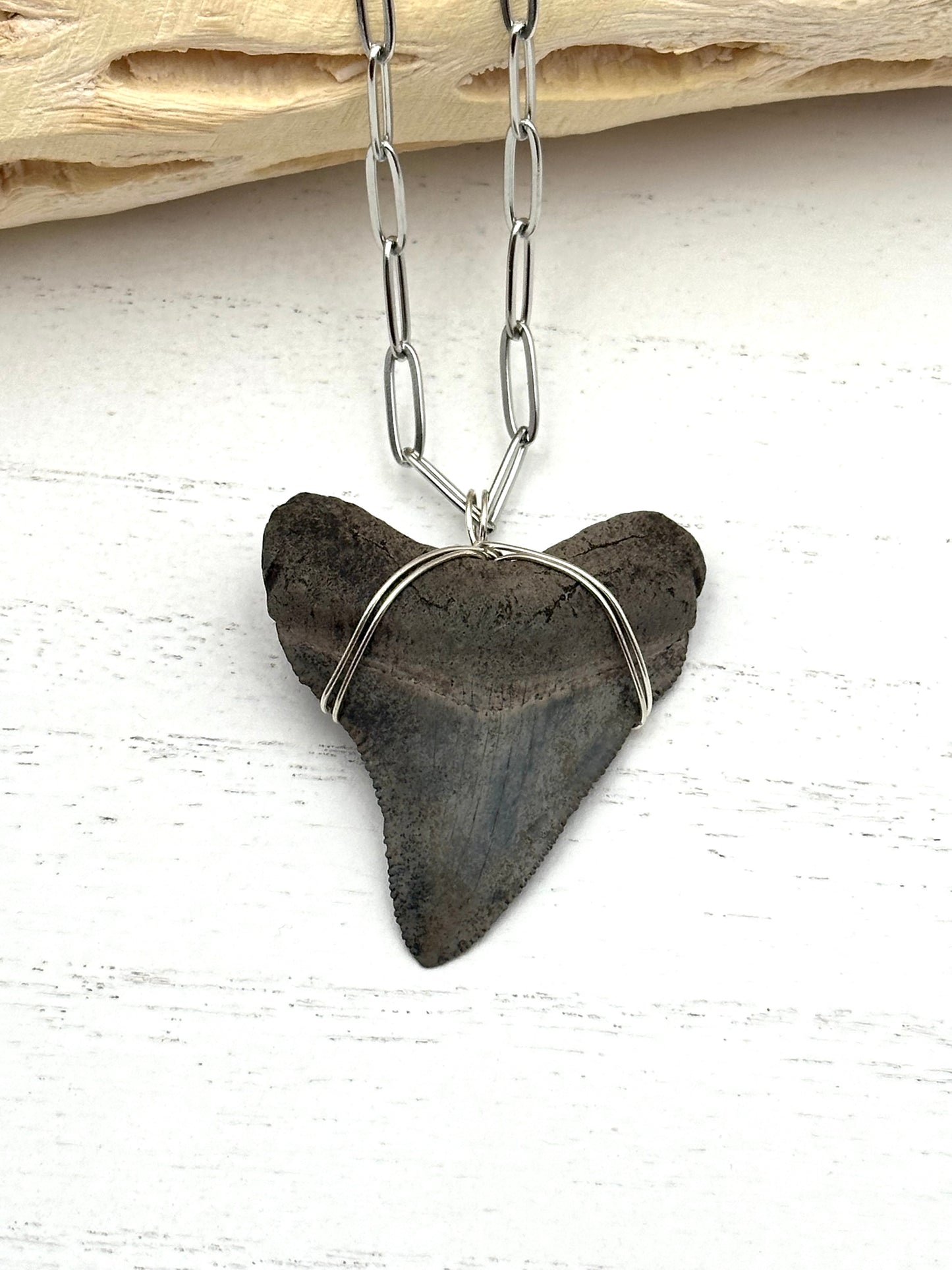 Megalodon + Snaggletooth Statement Pendants