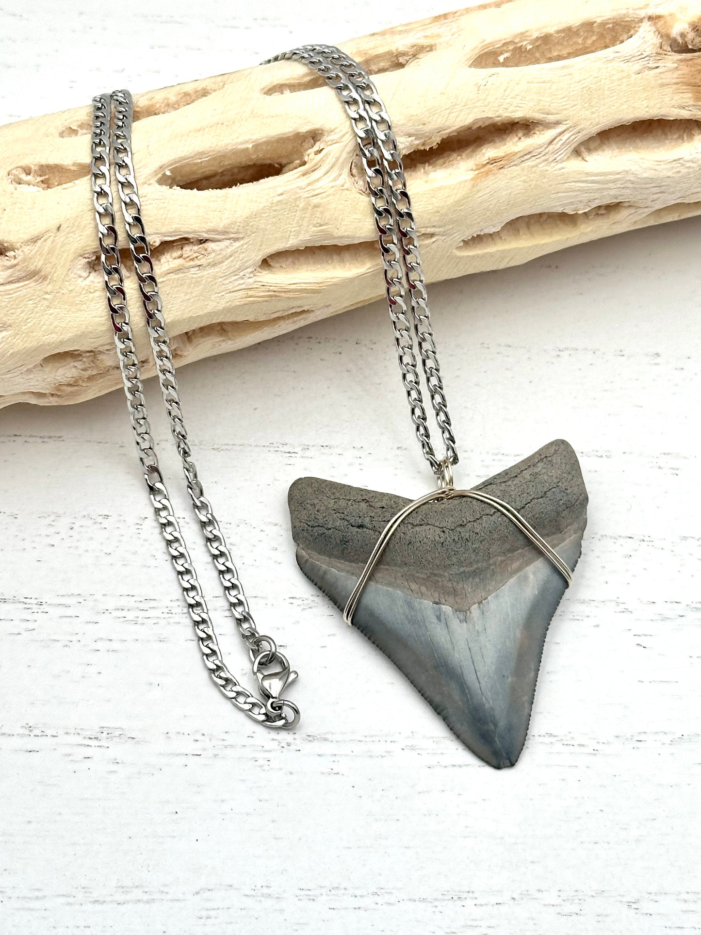 Megalodon + Snaggletooth Statement Pendants