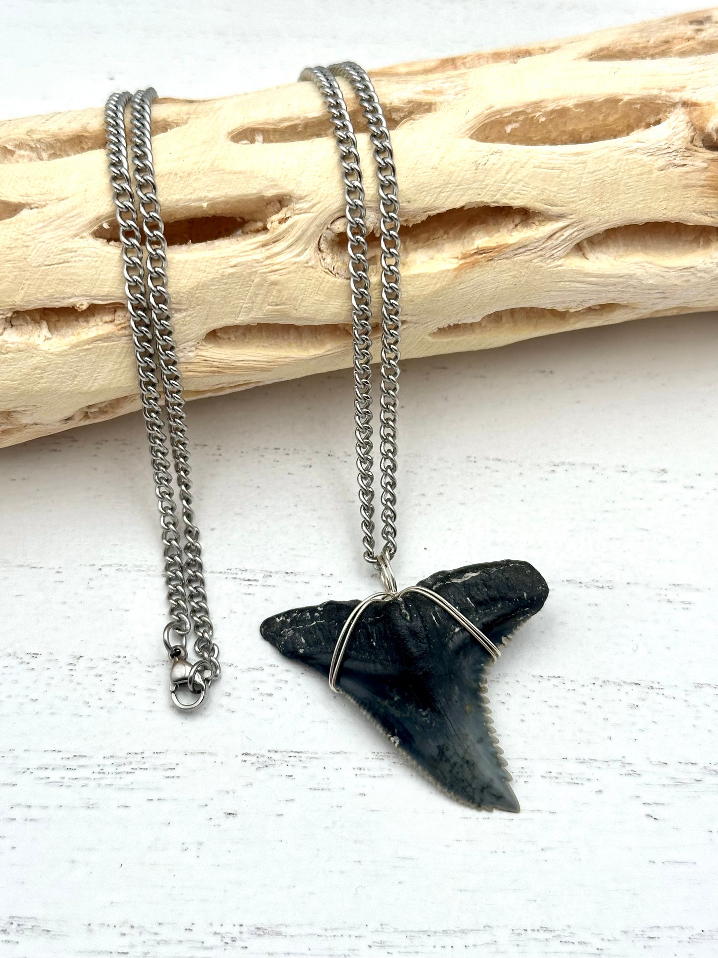 Megalodon + Snaggletooth Statement Pendants